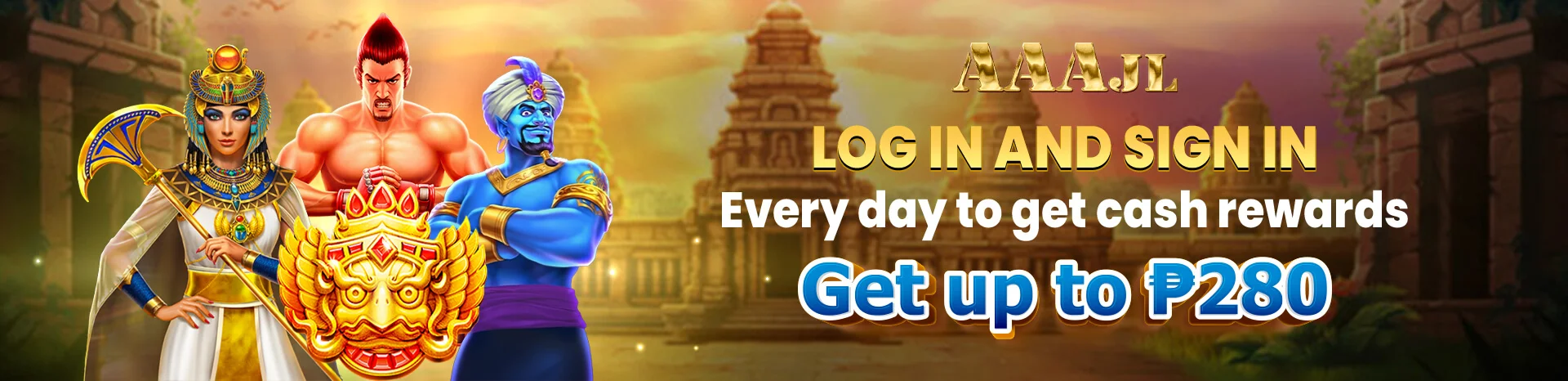 Gaming promotion banner